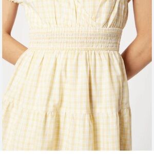 Hollister Yellow Midi Dress